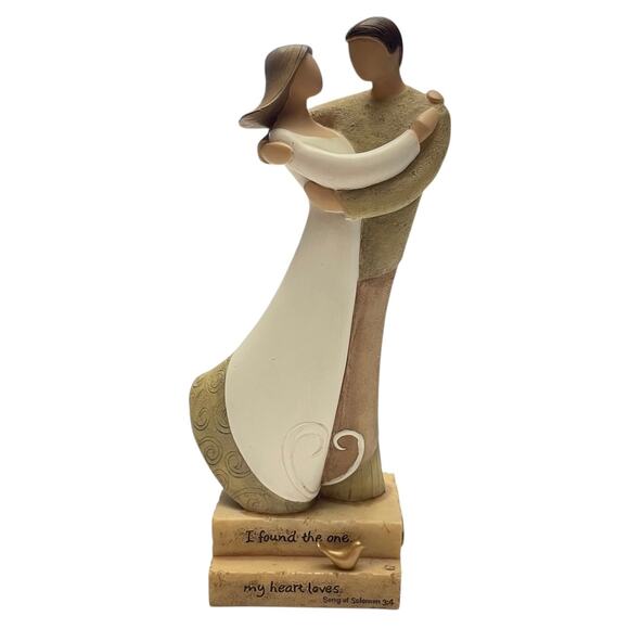 Vintage 9" LEGACY OF LOVE Figurine ROMANTIC LOVE By Kim Lawrence - Picture 1 of 4